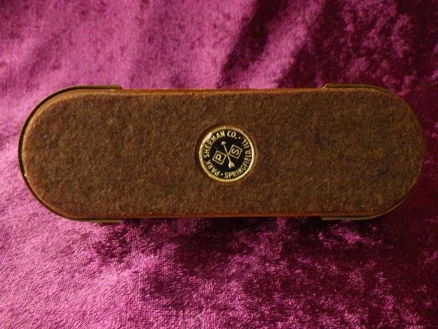 【最終値下】希少★パークシャーマン 卓上 デスクカレンダー 真鍮 ヴィンテージ