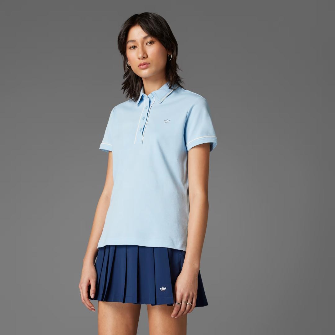 新品タグ付き 2XL アディダス セットアップ ポロシャツ プリーツスカート