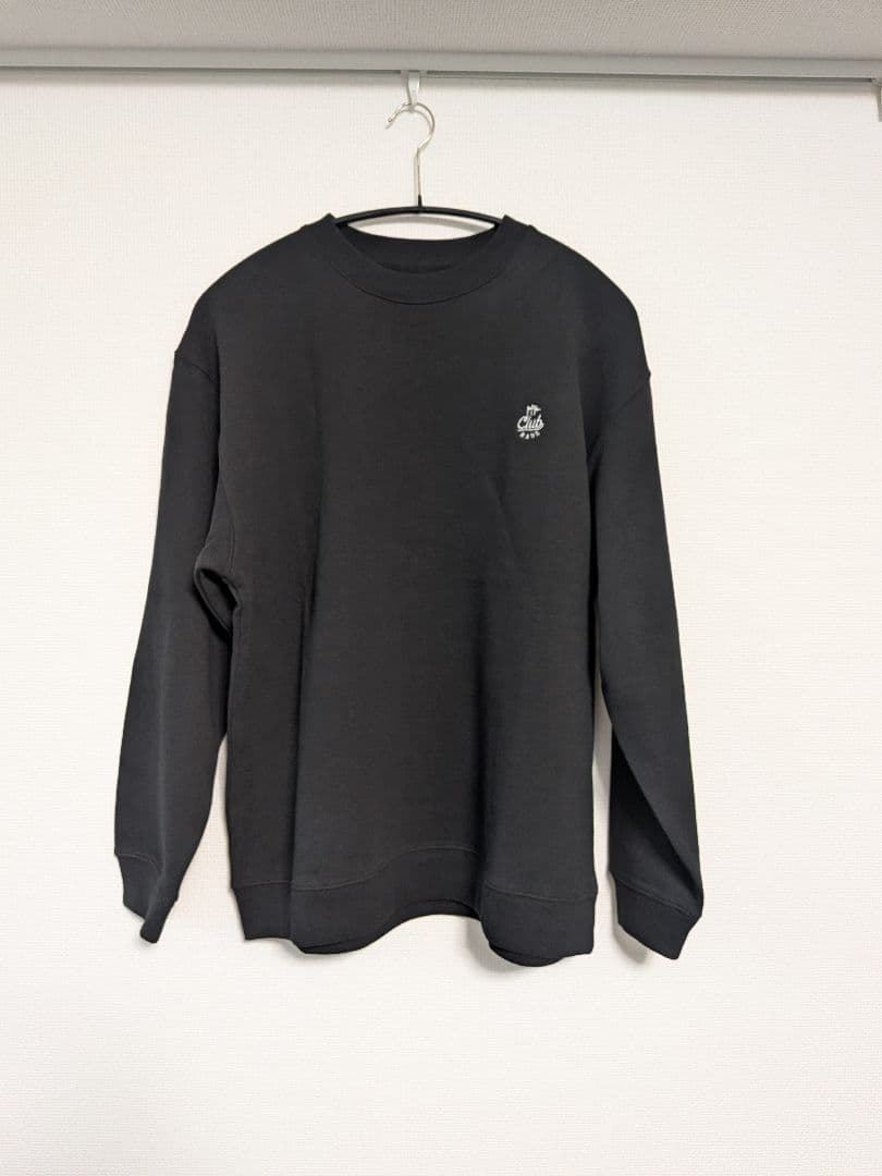 新品 クラブハウス clubhaus スウェット BLACK 8周年 XLサイズ