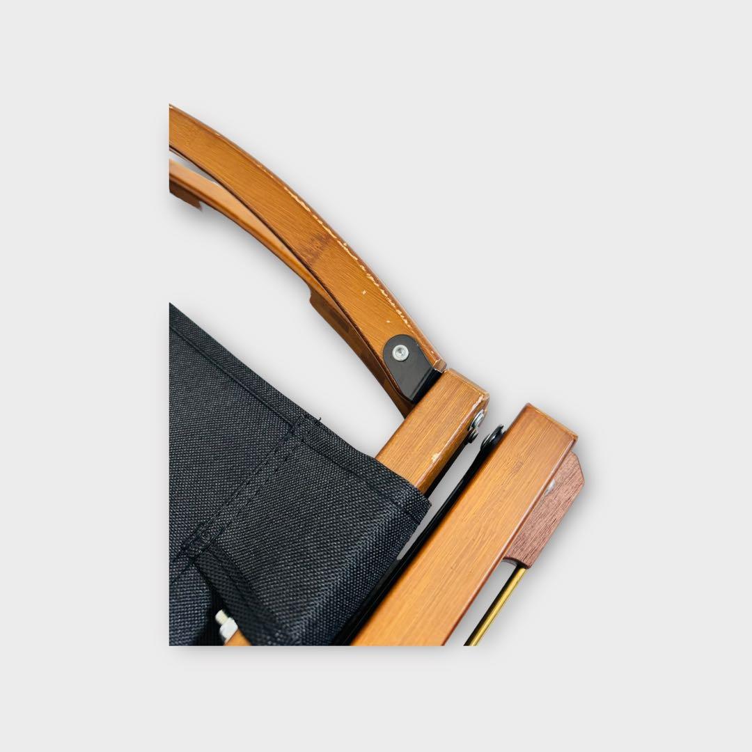 6850.クイックキャンプ チェア カスタム ブラック