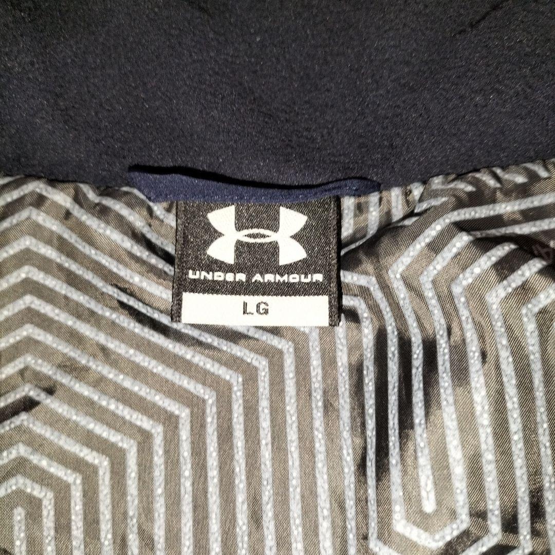 ひまわり　Lサイズ 美品【アンダーアーマー】ベンチコート 中綿入り 軽量＆