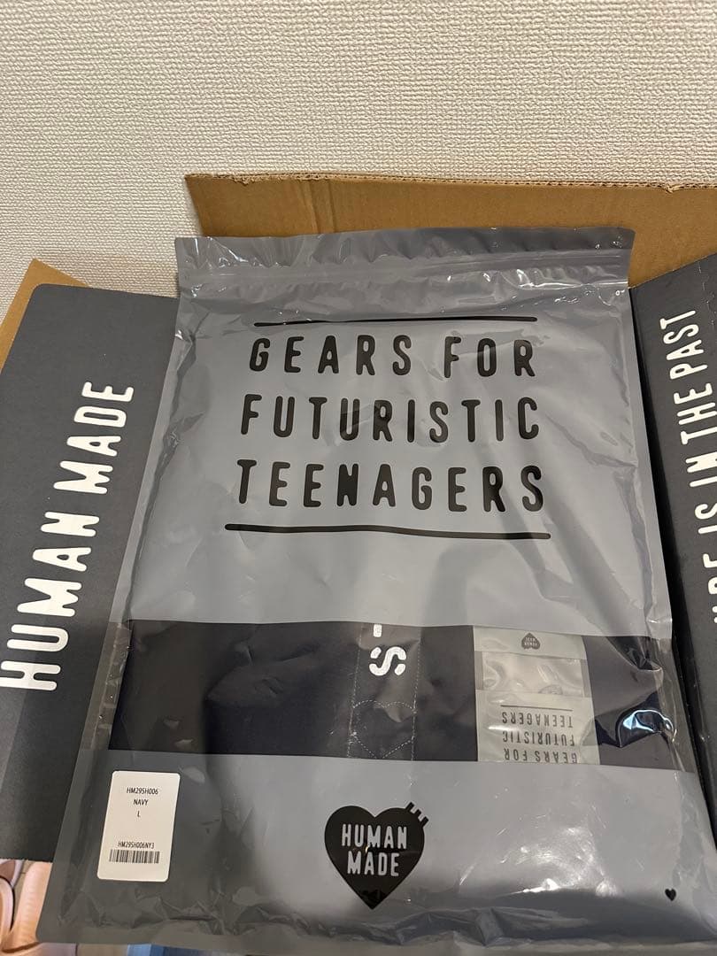 HUMAN MADE PULLOVER SHIRTプルオーバーシャツ Lサイズ