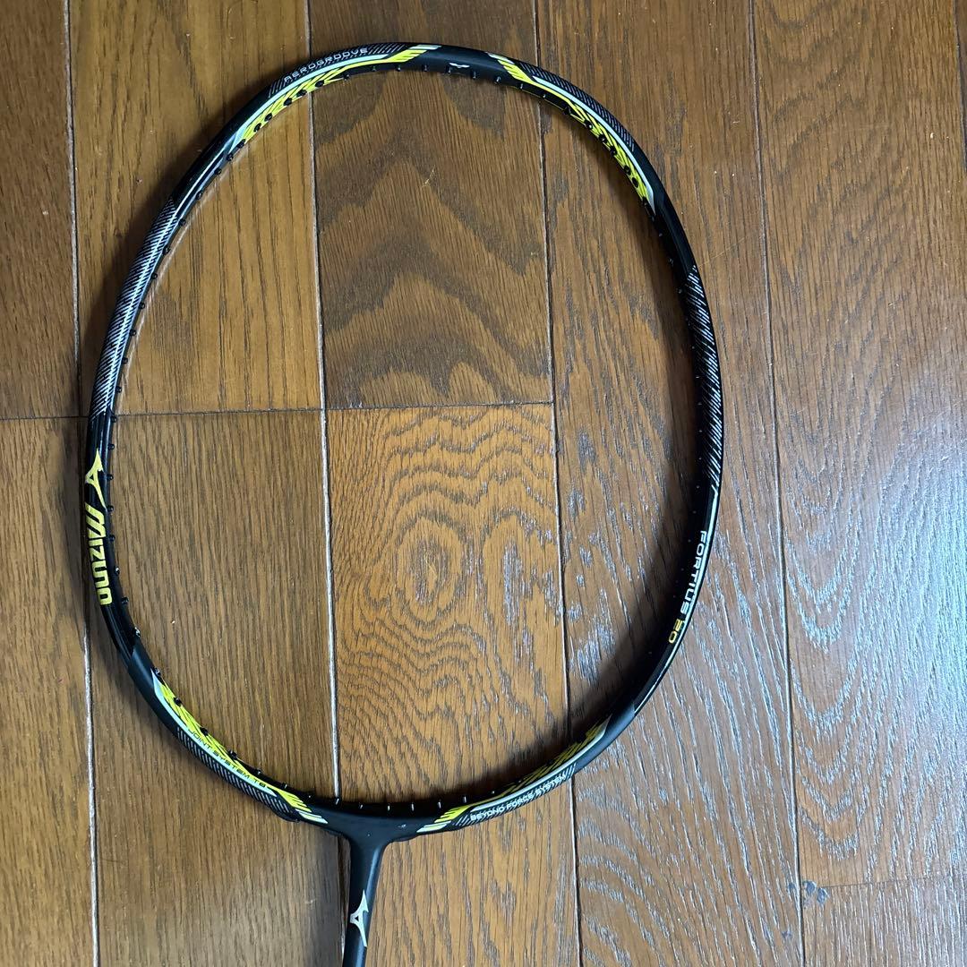 ミズノバドミントンラケットフォルティスジャンク品2本セット