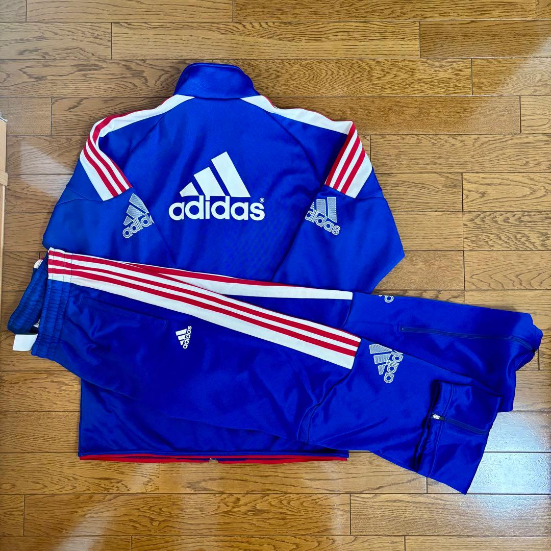 【希少】adidas アディダス ジャージ 上下 セットアップ L 00s