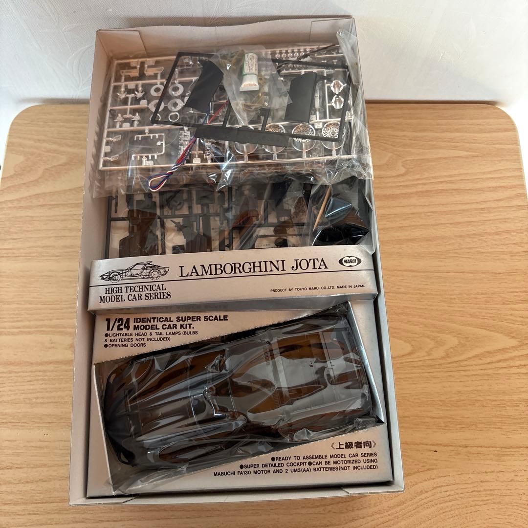 141 プラモデル　マルイ　ランボルギーニ　イオタ　1/24