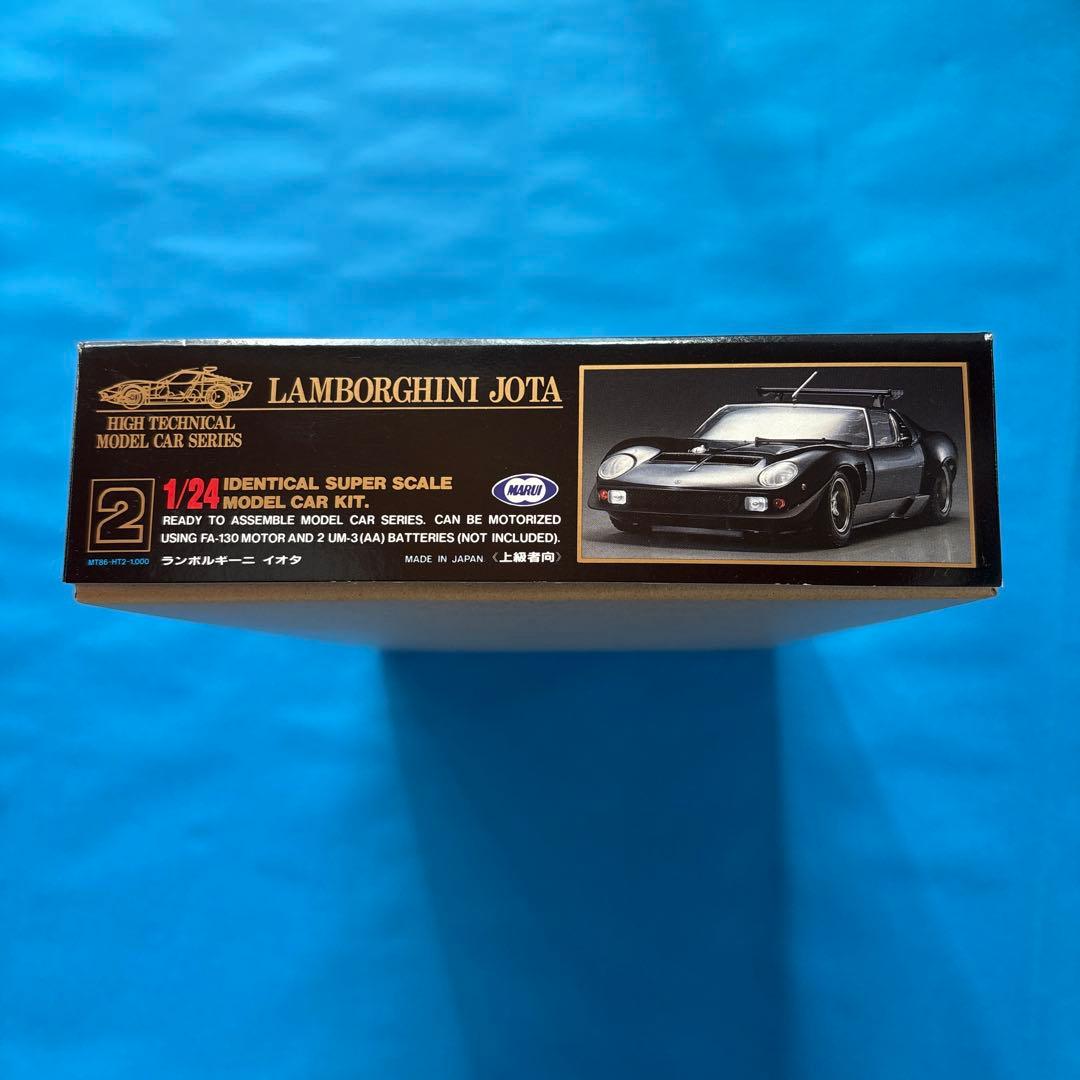 141 プラモデル　マルイ　ランボルギーニ　イオタ　1/24