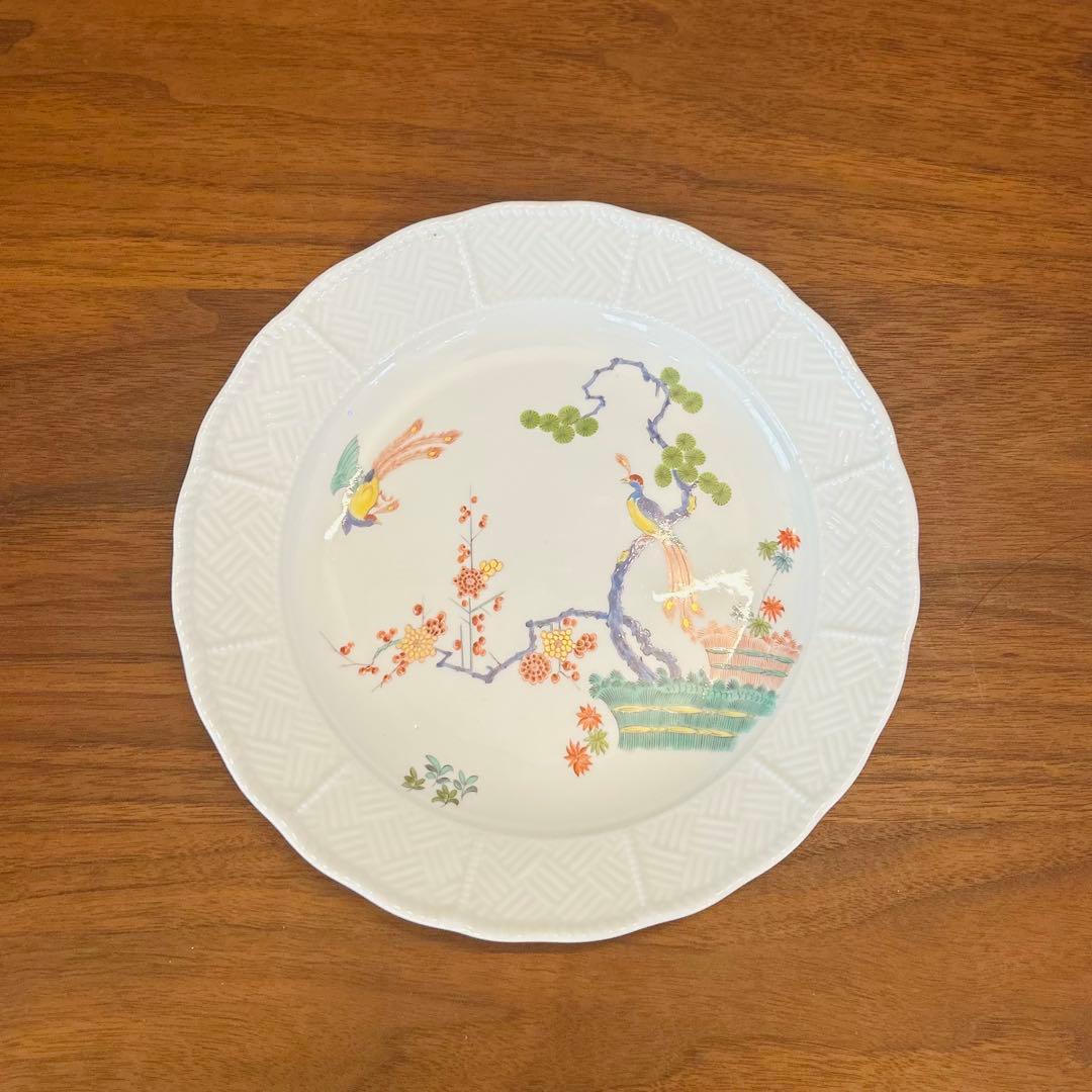 【値下げ】マイセン　柿右衛門　シノワズリ プレート　皿　23cm