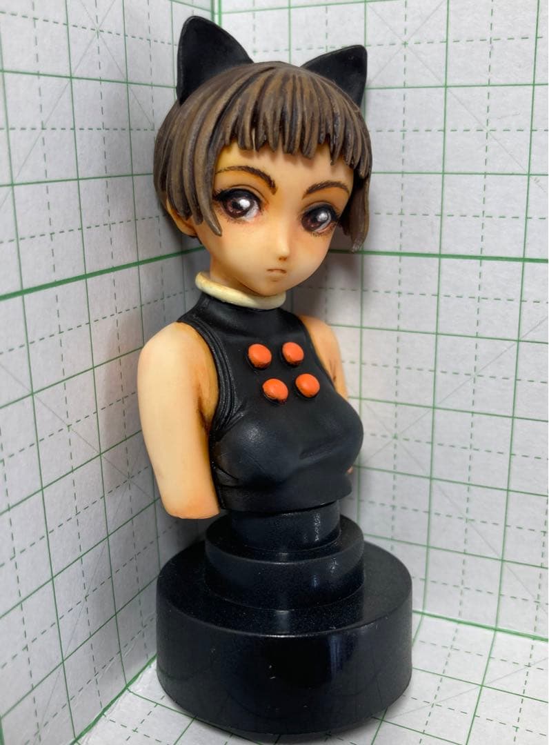 村田蓮爾 リペイント フィギュア pse ソリッド ネコミミ 胸像 robot