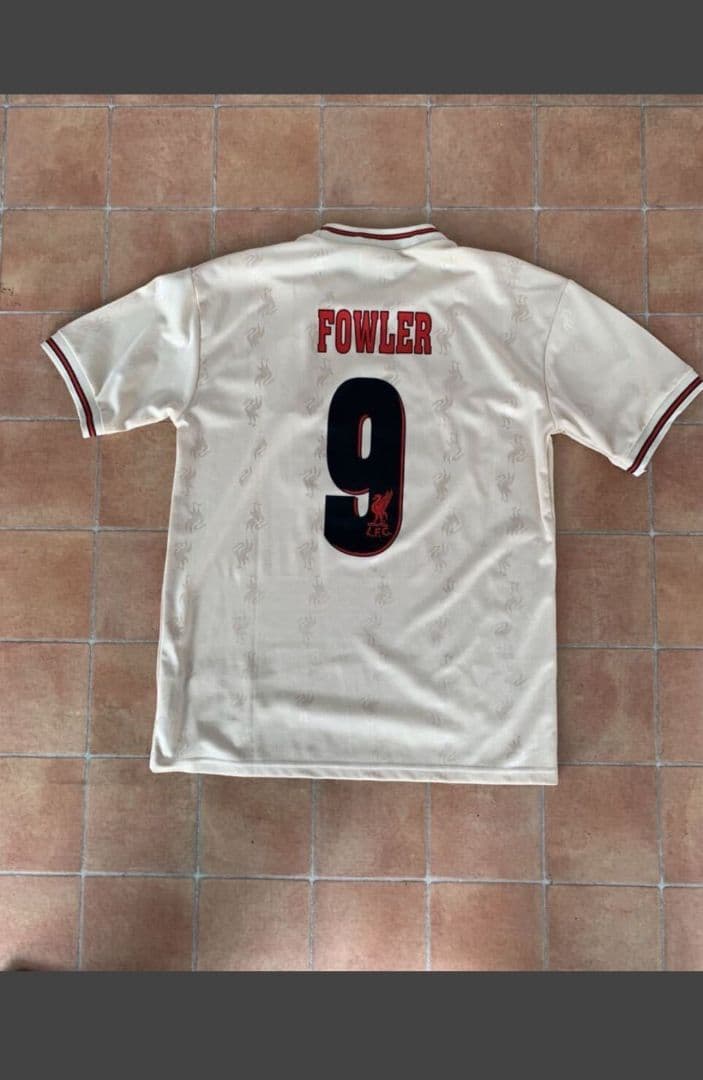 リバプール　96/97シーズン　アウェイユニフォーム　ロビーファウラー　背番号9
