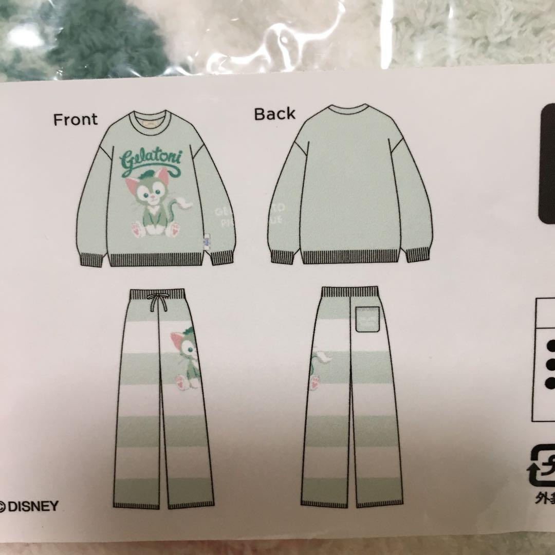 東京ディズニーリゾート　ダッフィー 　ジェラートピケ　ジェラトーニ　ルームウェア