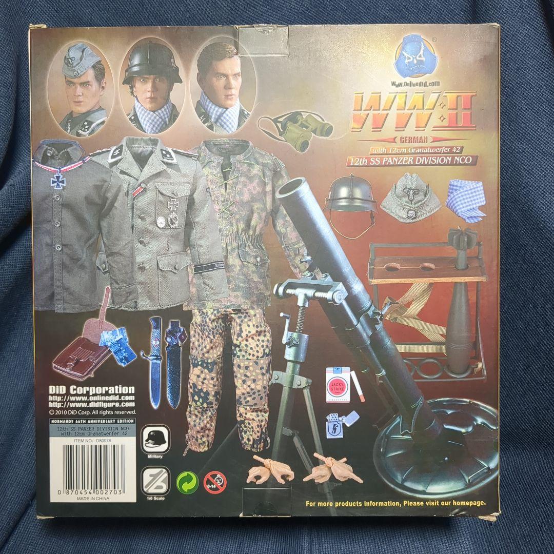 1/6 DID 1/6 第12SS装甲師団下士官 ドイツ軍