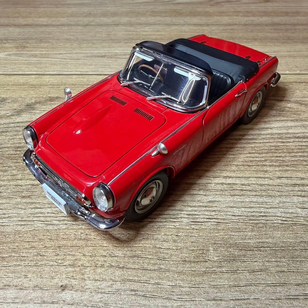 自動車 EBBRO1/24Honda S800 ROADSTER 1966 Red