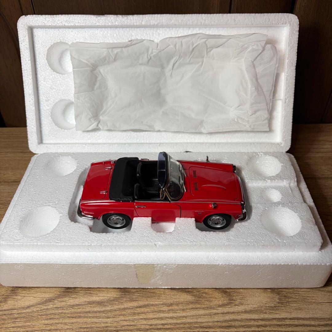 自動車 EBBRO1/24Honda S800 ROADSTER 1966 Red