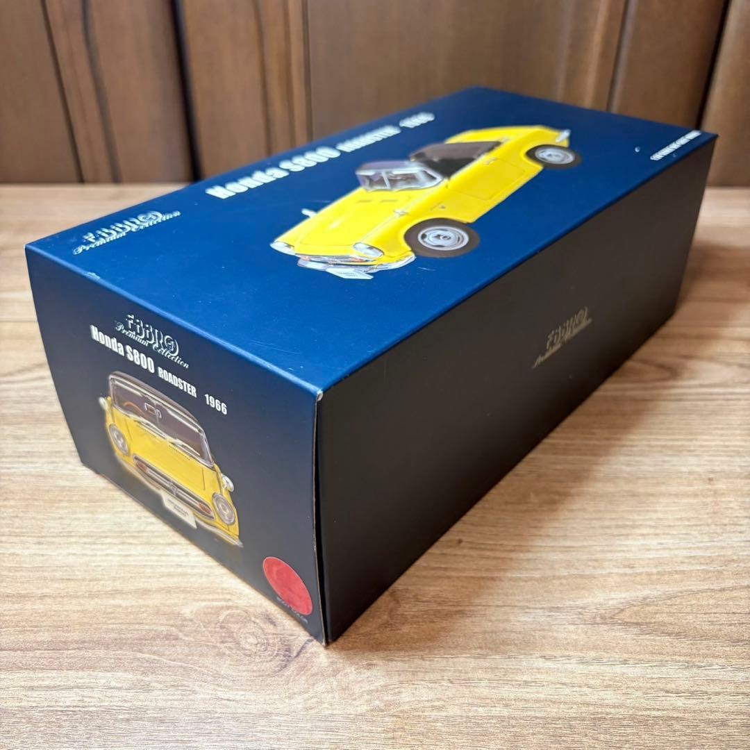 自動車 EBBRO1/24Honda S800 ROADSTER 1966 Red