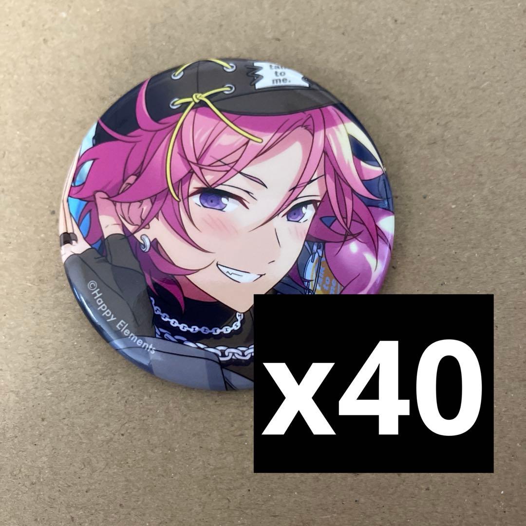 【あんスタ】桜河こはく　コレクション　缶バッジ idol 40点セット　B