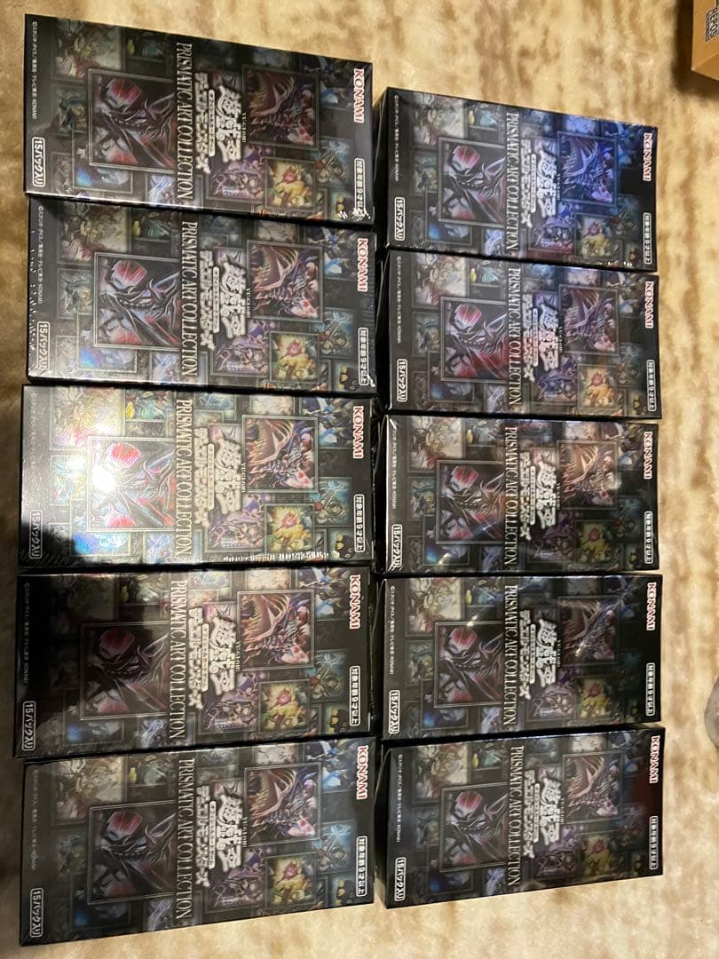 遊戯王OCG PRISMATIC ART COLLECTION 未開封10BOX