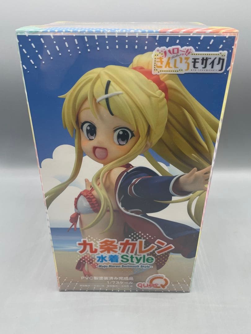 未開封 九条カレン 水着style ハロー きんいろモザイク 1/7 フィギュア