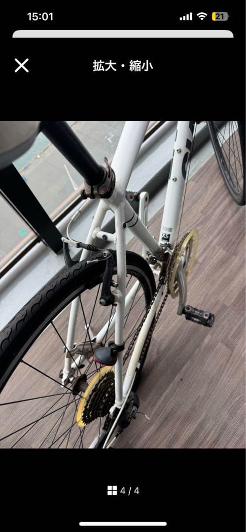 直接取引限定９月25日までに引き取り可能な方のみGIANT自転車　ホワイト