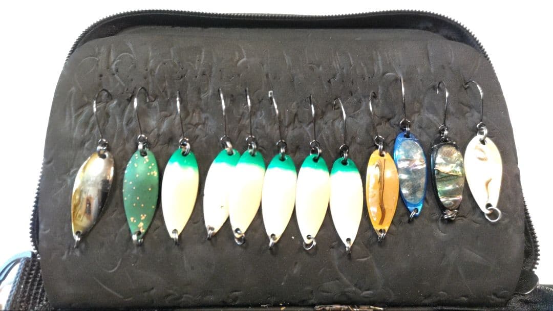 スプーン 77個セット ワレット付 トラウト 管釣り ミュー アルフレッド