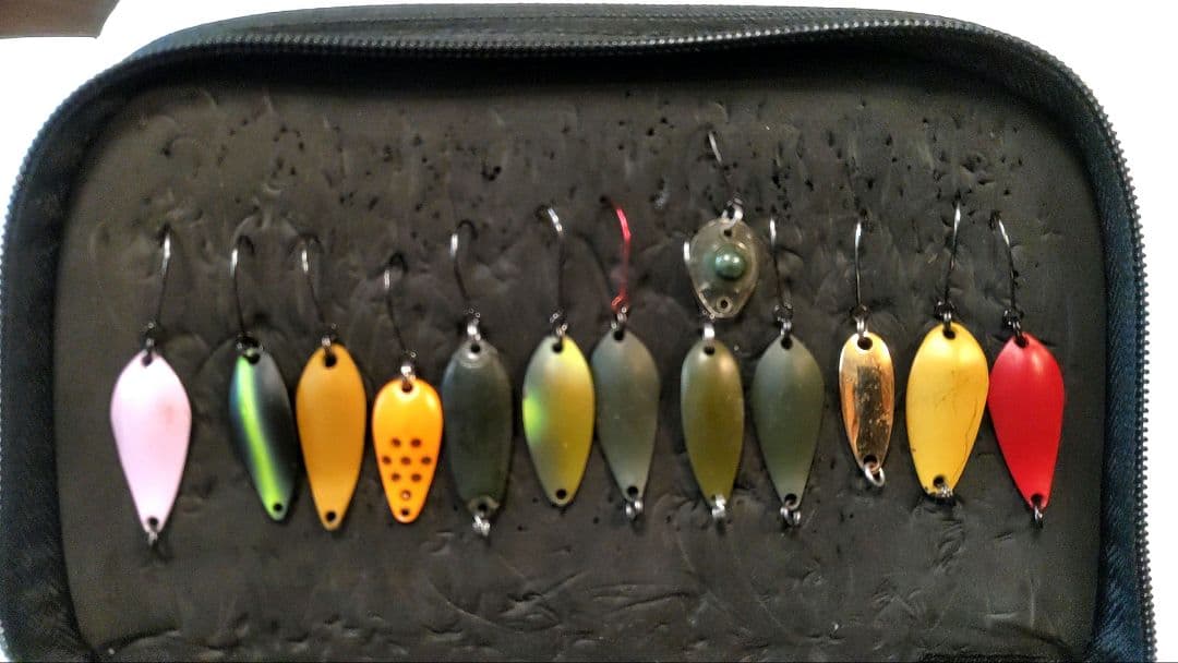 スプーン 77個セット ワレット付 トラウト 管釣り ミュー アルフレッド