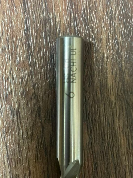 未使用　NACHI エンドミルHSS-CO 6