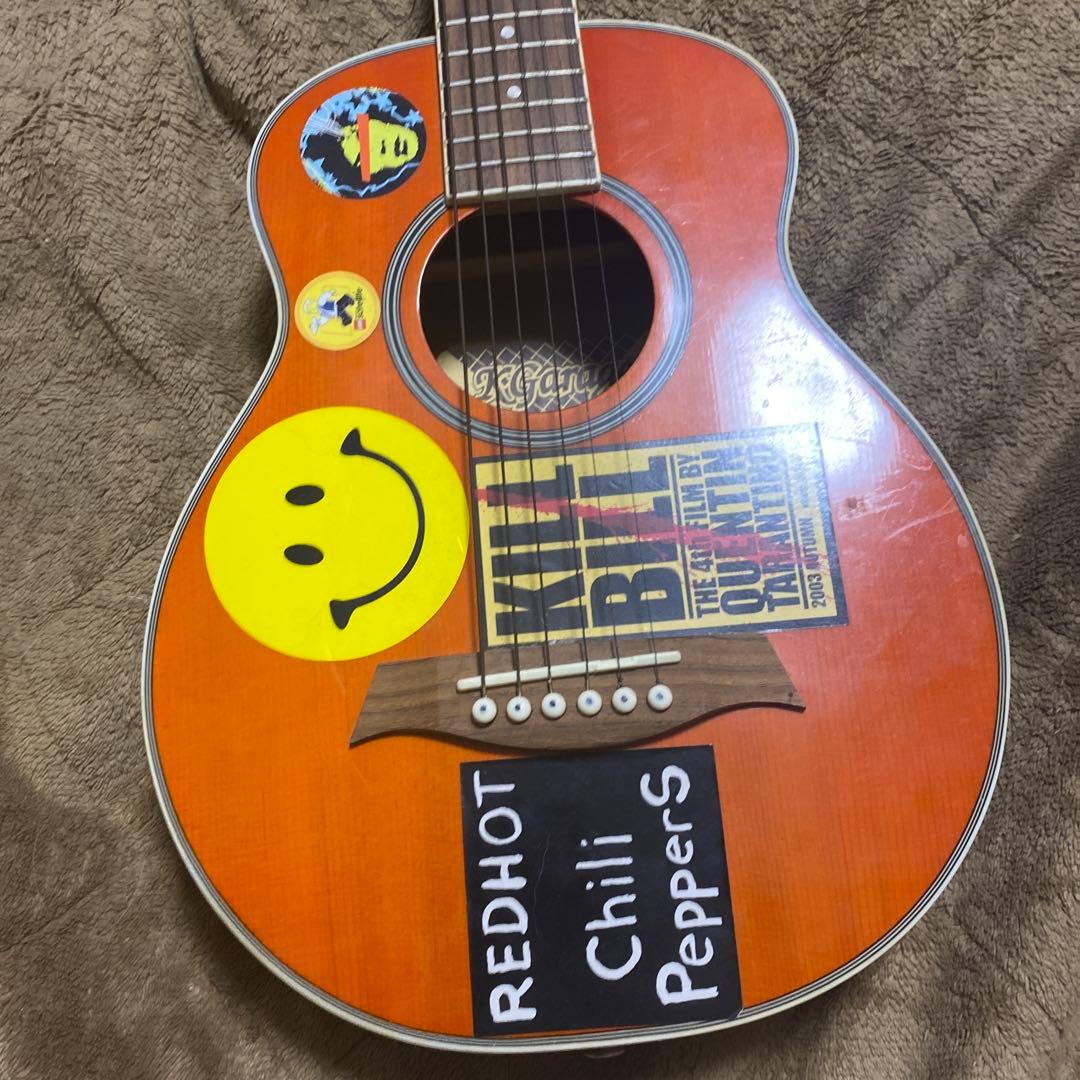 K.Garage アコースティックミニギター オレンジ