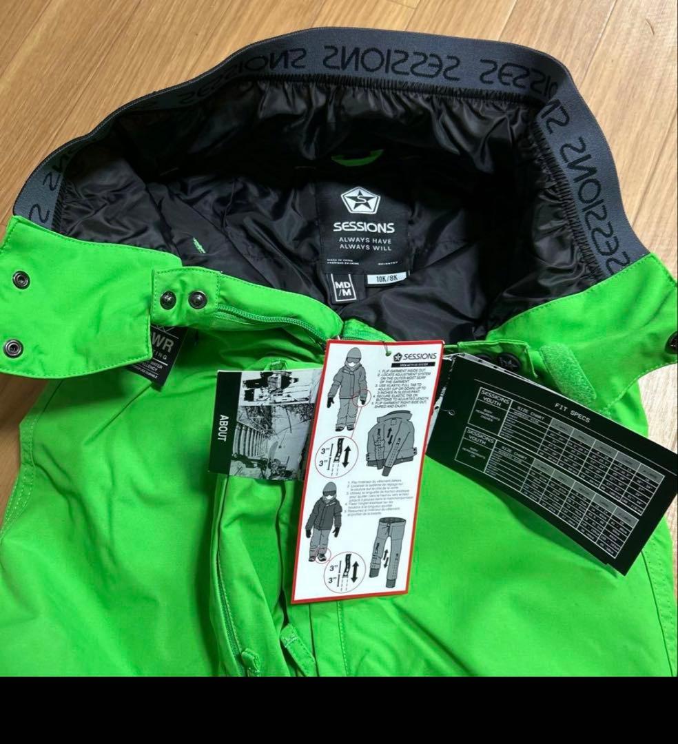 新品 SESSIONS スキー スノーボード ウェアセット