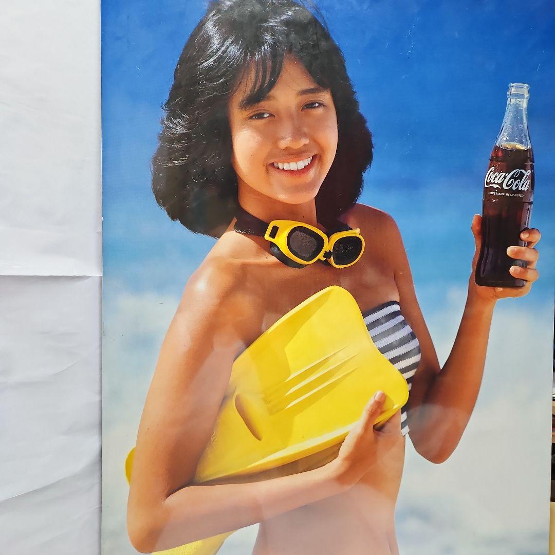 特価　特製　早見優大型カレンダーポスター　コカ・コーラ販促版