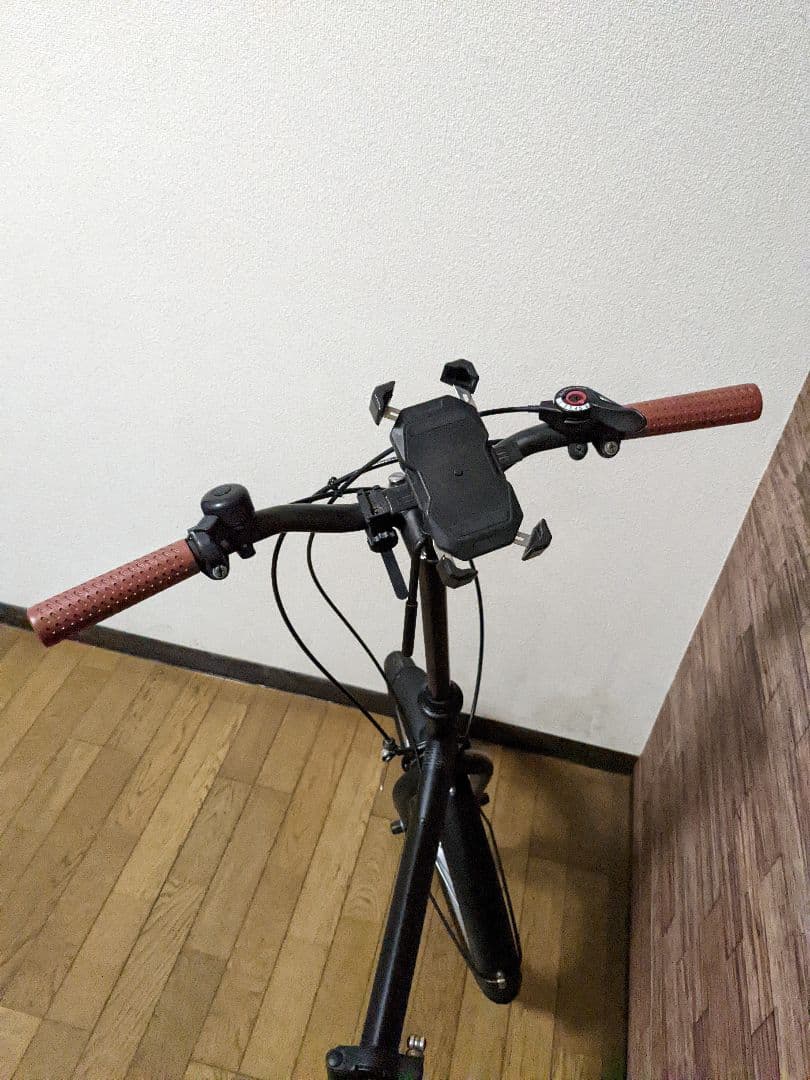 My Pallas 折りたたみ自転車 20インチ マットブラック 周辺パーツ付き