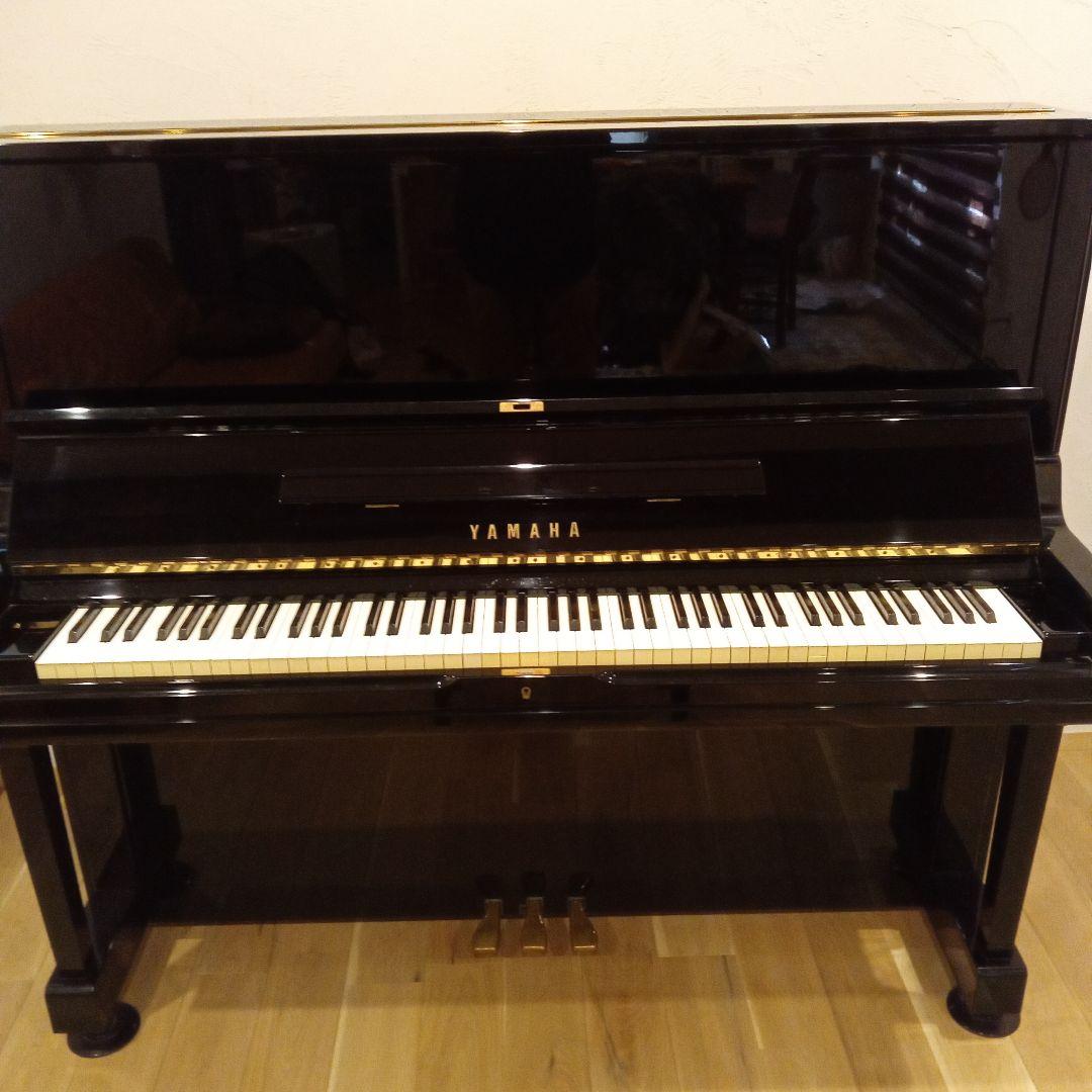 YAMAHA U3M アップライトピアノ 黒色 椅子付き