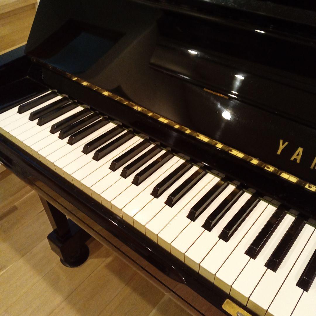 YAMAHA U3M アップライトピアノ 黒色 椅子付き