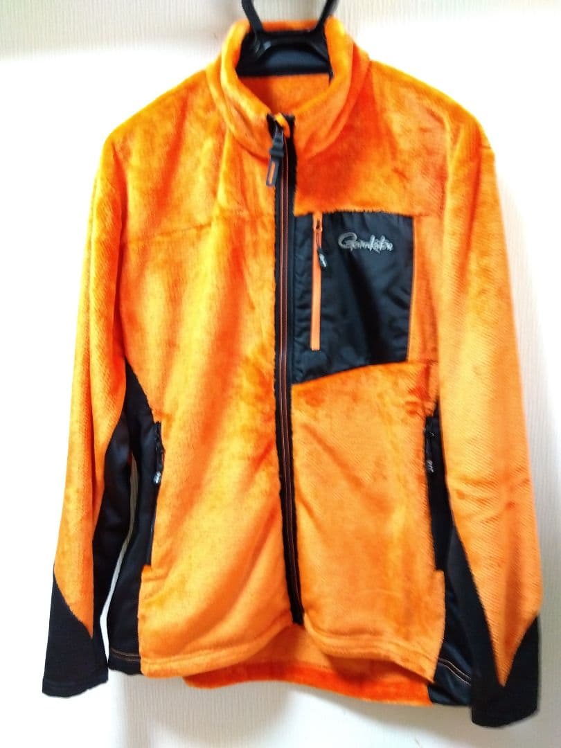 がまかつ　防寒着　防寒対策　ボアフリース　オレンジ　LL 　防寒フリース