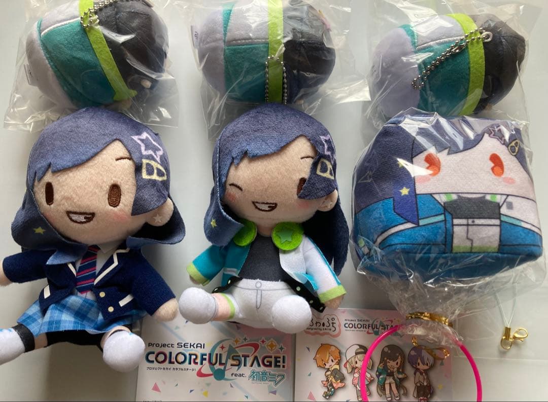 プロセカ　白石杏　モアプラス/ふわぷちぬいぐるみ スクエアマスコット もちマス