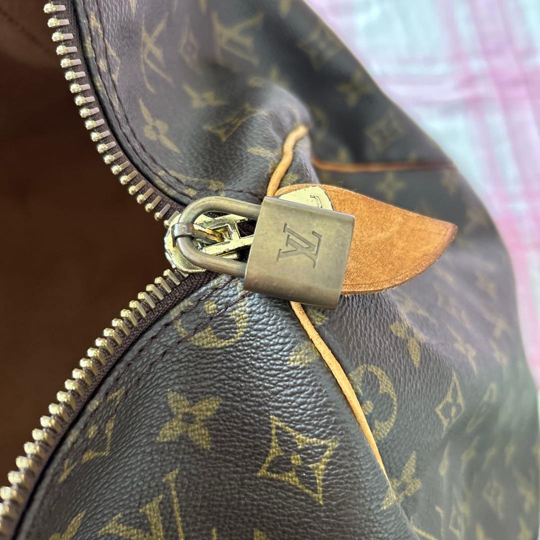 【お値下げ】Louis Vuitton ボストンバッグ 大容量 ブラウン
