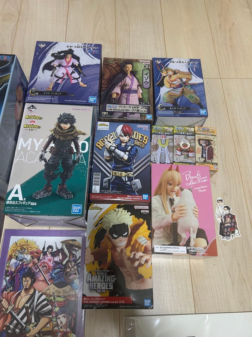 ヒロアカ ワンピース フィギュア セット ポスター