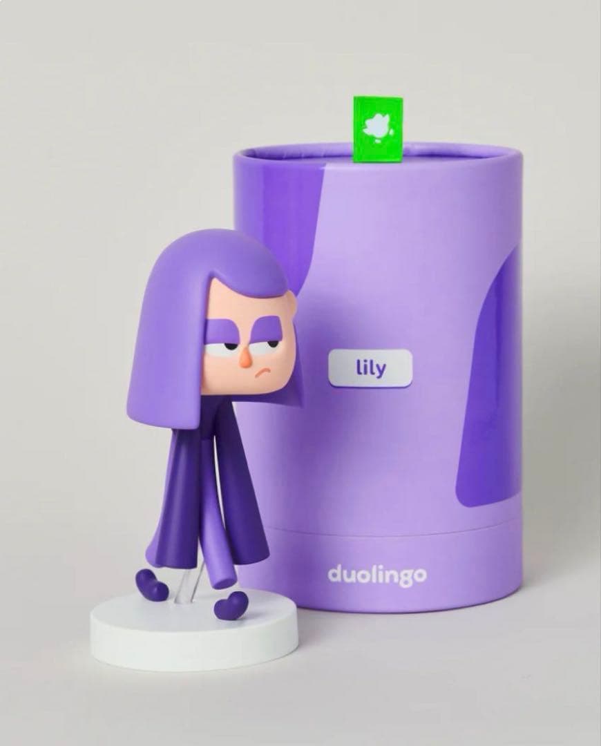 Duolingo Lily フィギュア