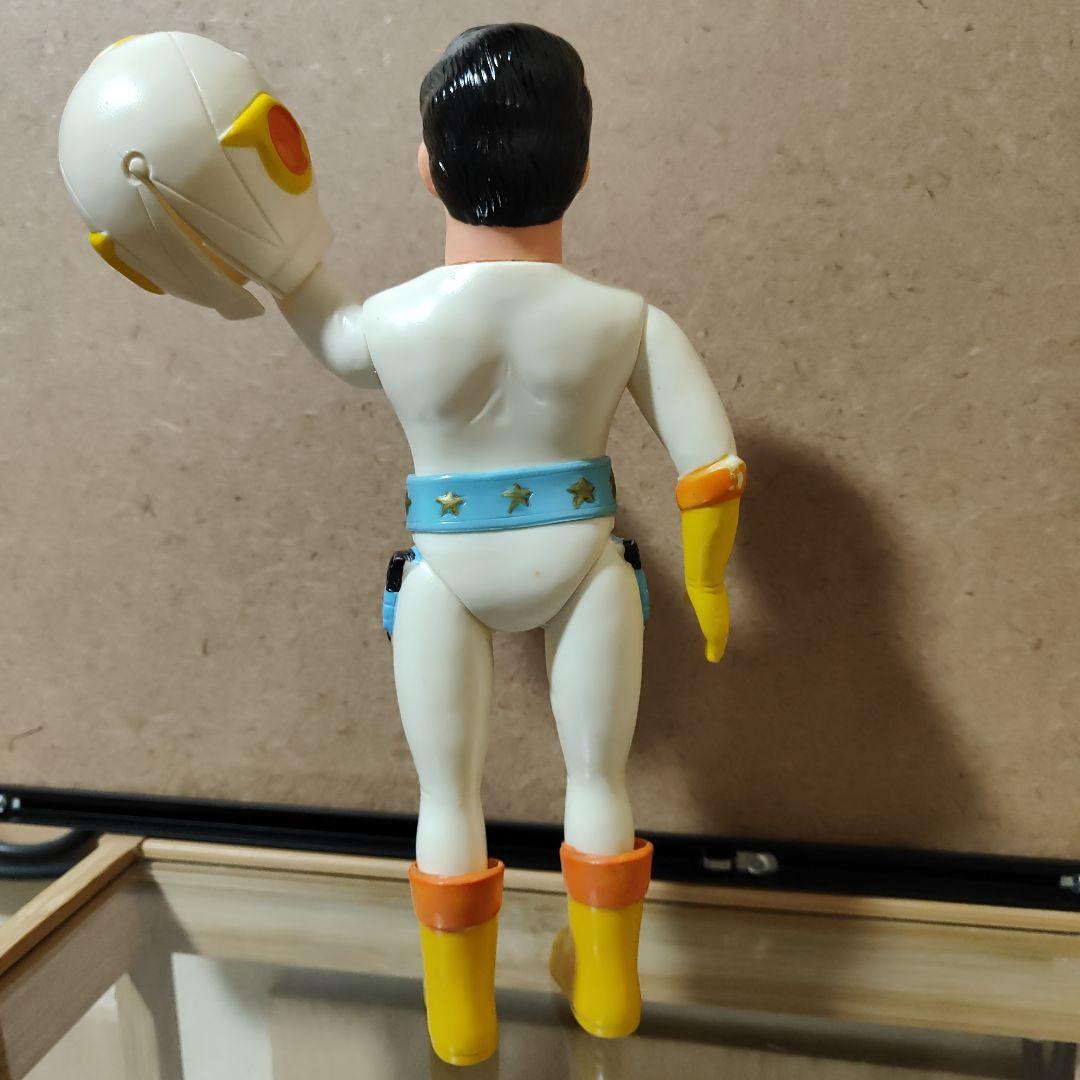 当時物　旧バンダイ　月光仮面　面取れ