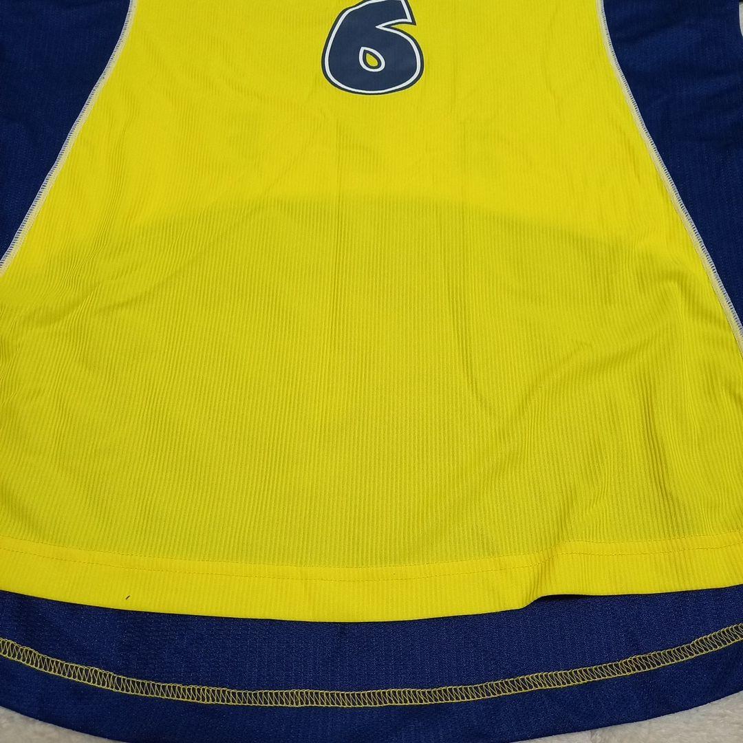 【もーもさん検討用】ミズノ ジェフ市原・千葉 #6阿部選手レプリカユニフォーム