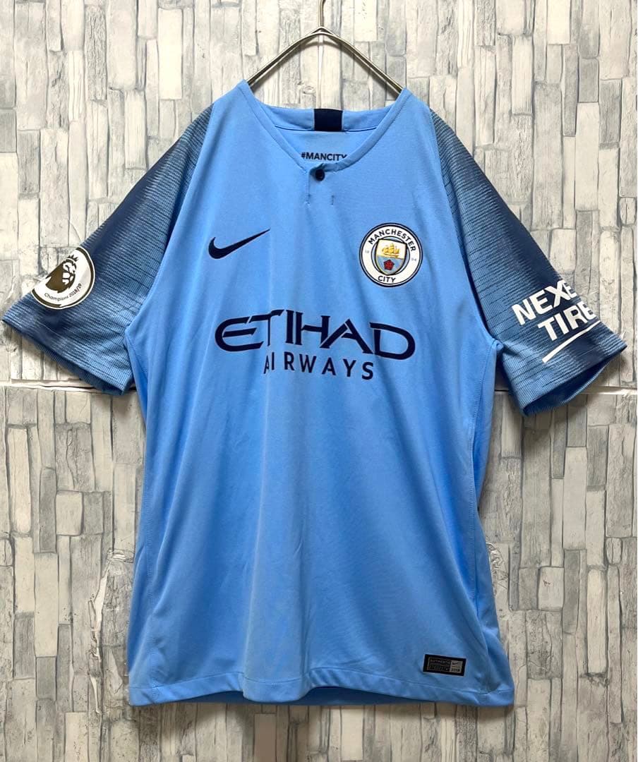 ナイキ マンチェスターシティ レロイサネ ユニフォーム 2018-2019 半袖