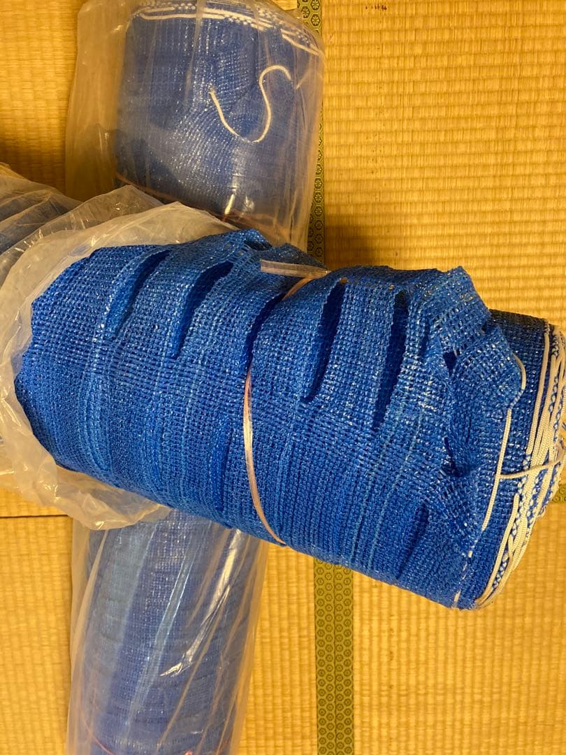 日本緑十字社　バリアフェンス　50m 目隠し　仮囲み　ブルー