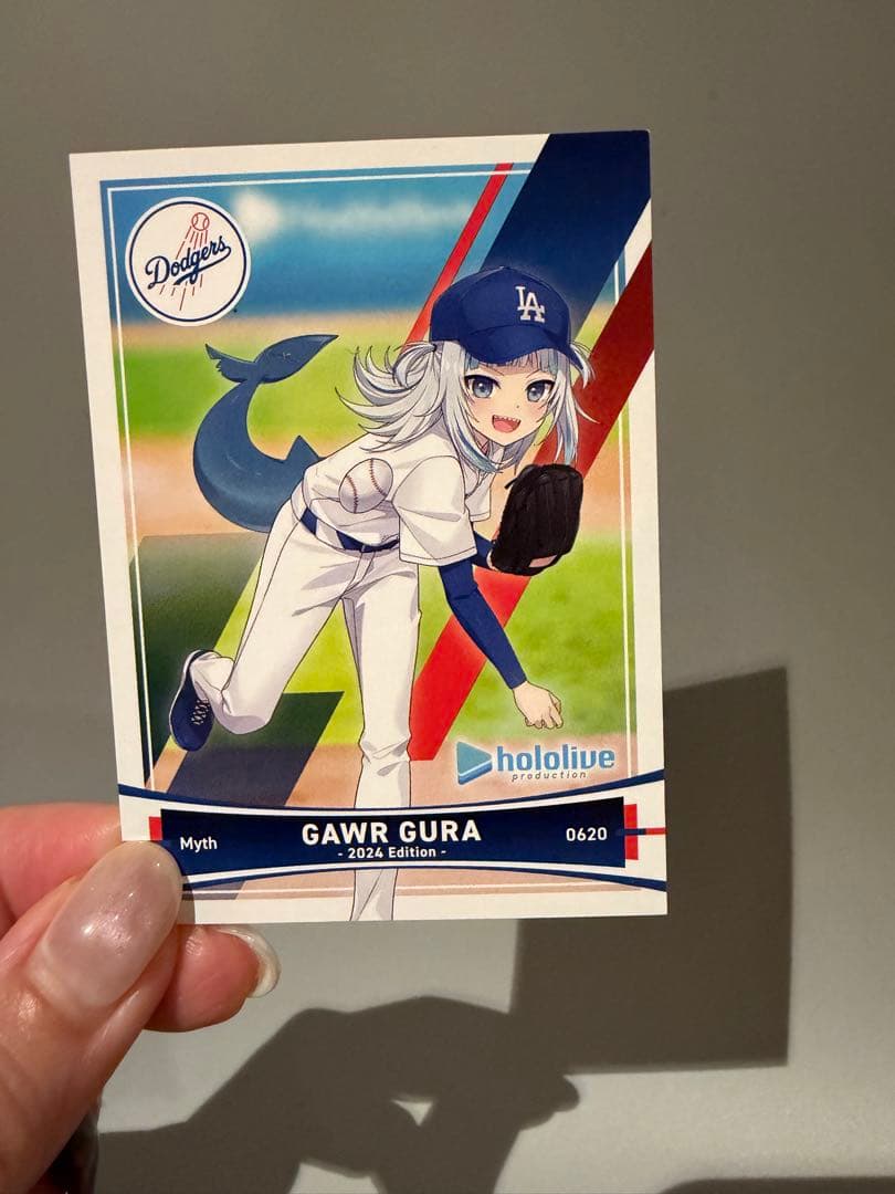 ホロライブ　ドジャースコラボカード 3枚セット