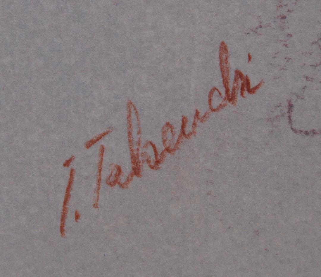 肉筆 パステル画 美人画 人物画 絵画