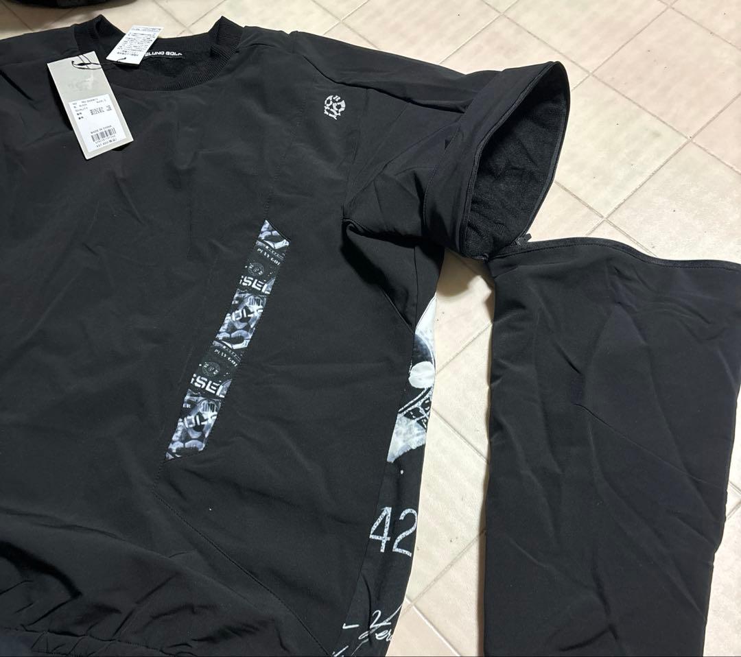 新品タグ付き⭐︎ ラッセルノゴルフ☆プルオーバー⭐︎サイズ5【L】定価37,400円