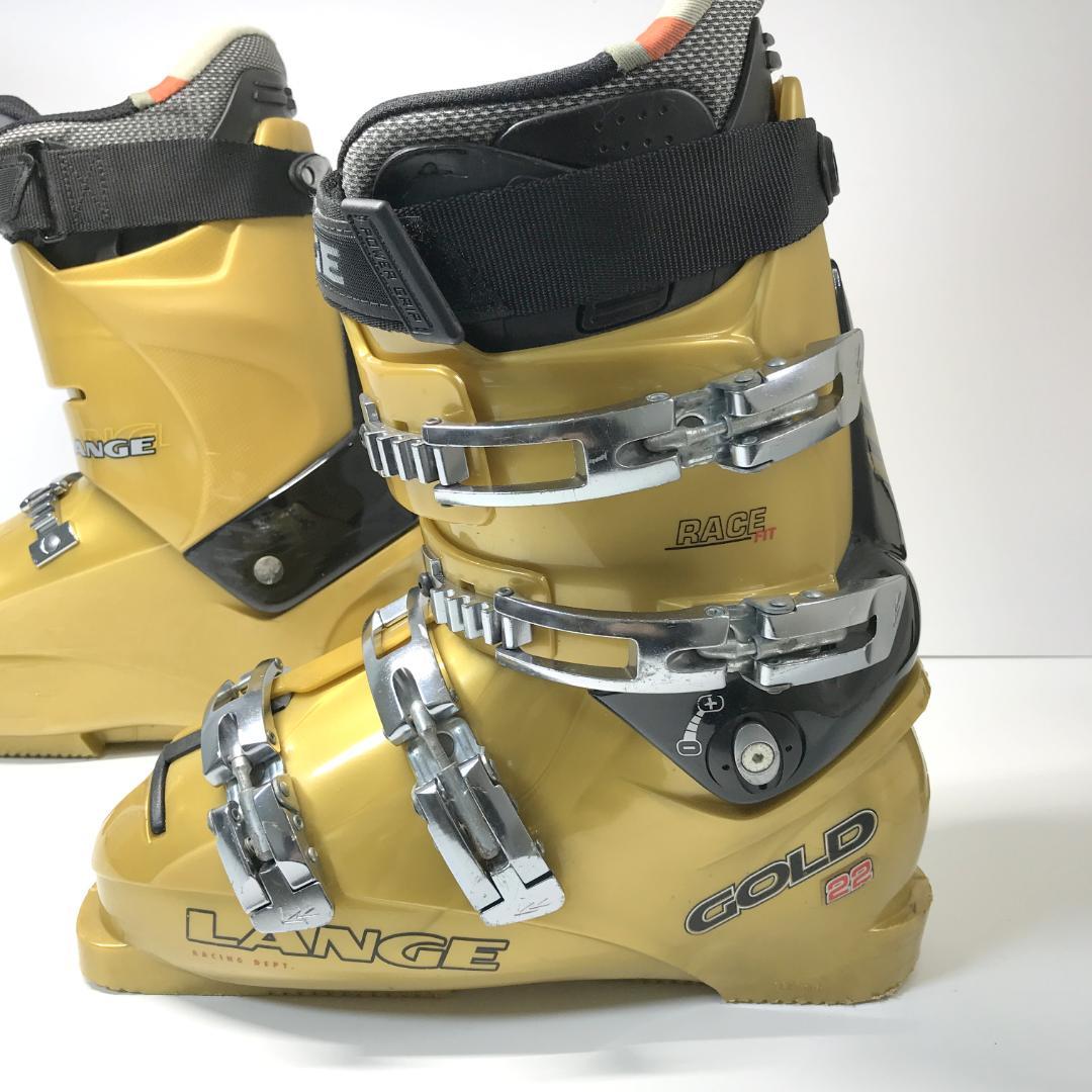 スキー LANGE GOLD 22 RACE FIT 305mm 26.0-26.5cm