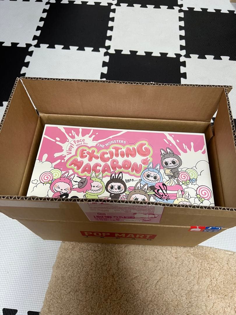 POPMART LABUBU THE MONSTERS マカロンぬいぐるみ