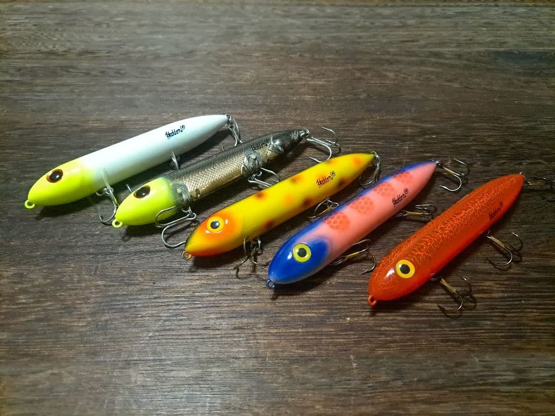 ヘドン　スーパースプーク　5色　5本セット