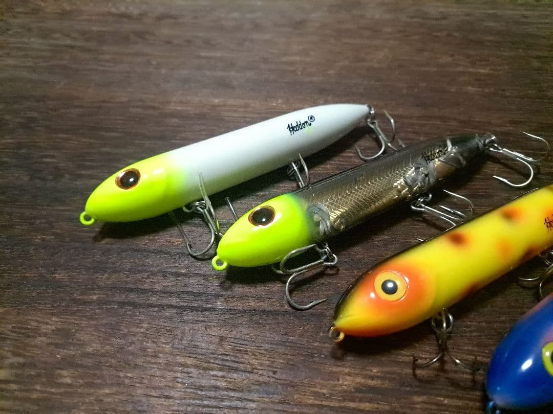 ヘドン　スーパースプーク　5色　5本セット