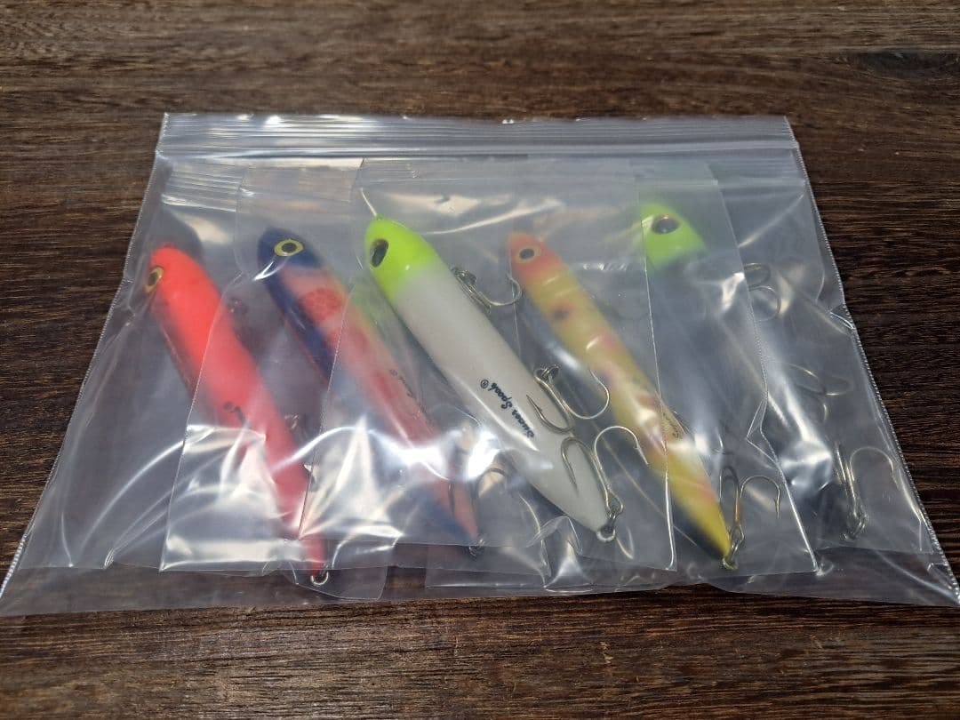 ヘドン　スーパースプーク　5色　5本セット