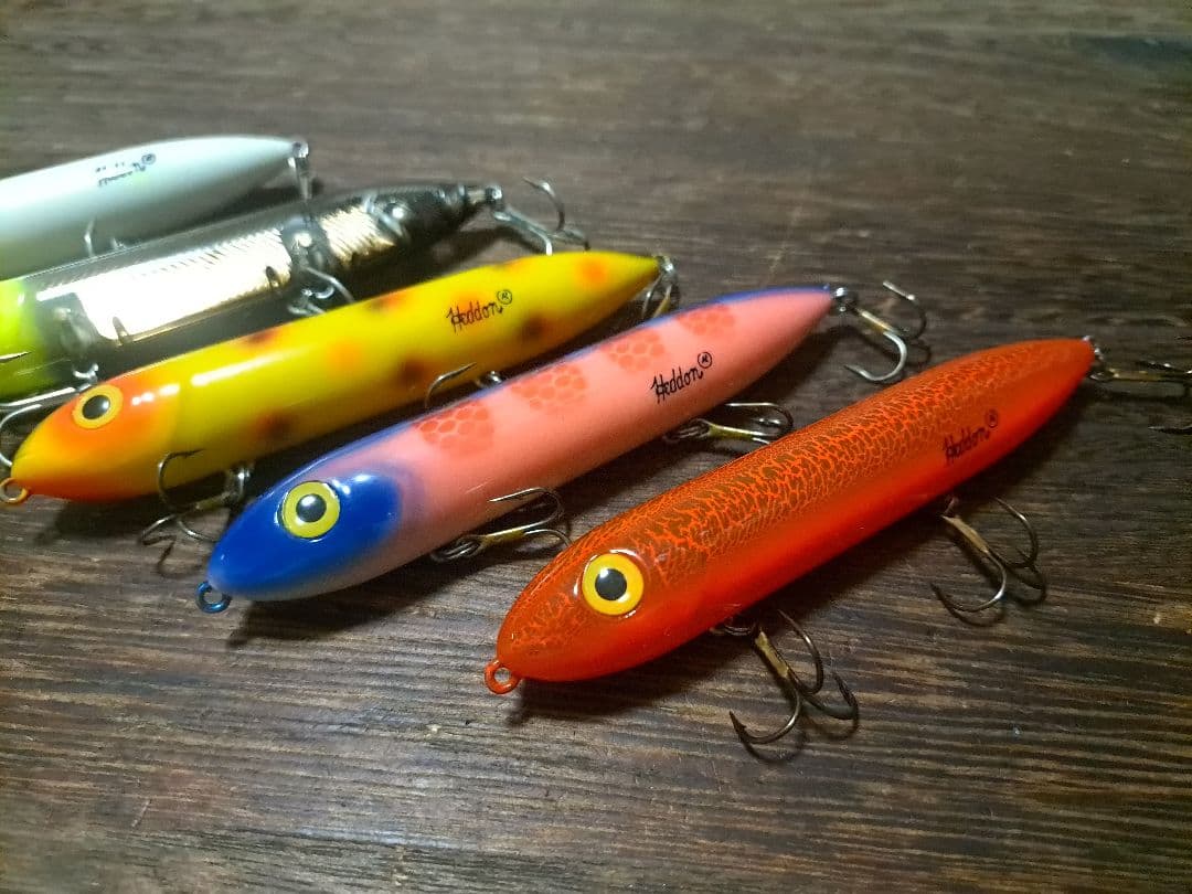 ヘドン　スーパースプーク　5色　5本セット