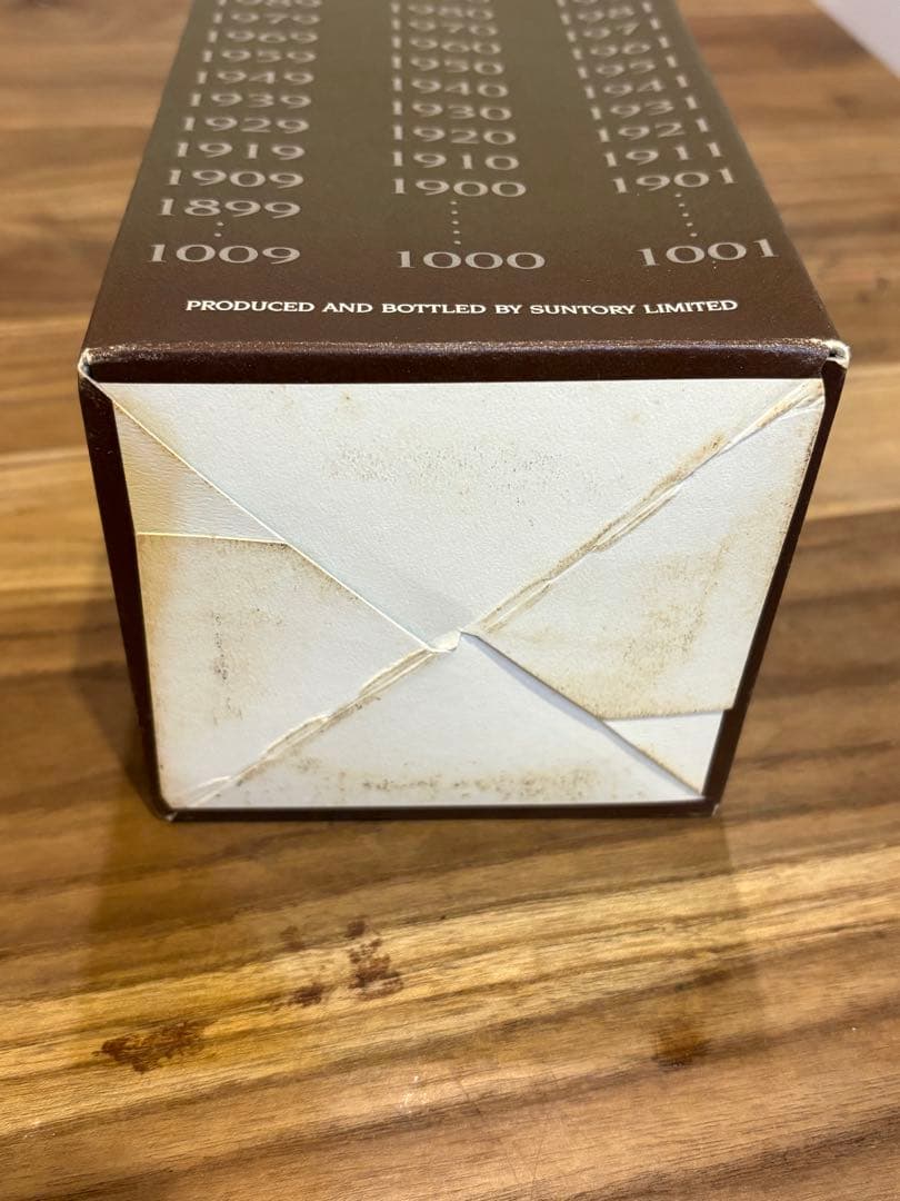 【未開栓】サントリー SUNTORY ウイスキー ミレニアム 2000 15年